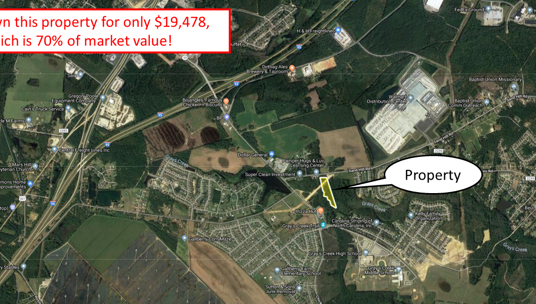 Hope Mills, Cumberland, NC, 4.52 Acres, Lot Listed at 70% of Market Value! #1000034858